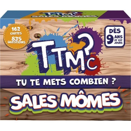 Jeu de société - TTMC - Sales Mômes - Quiz enfants - Culture géné