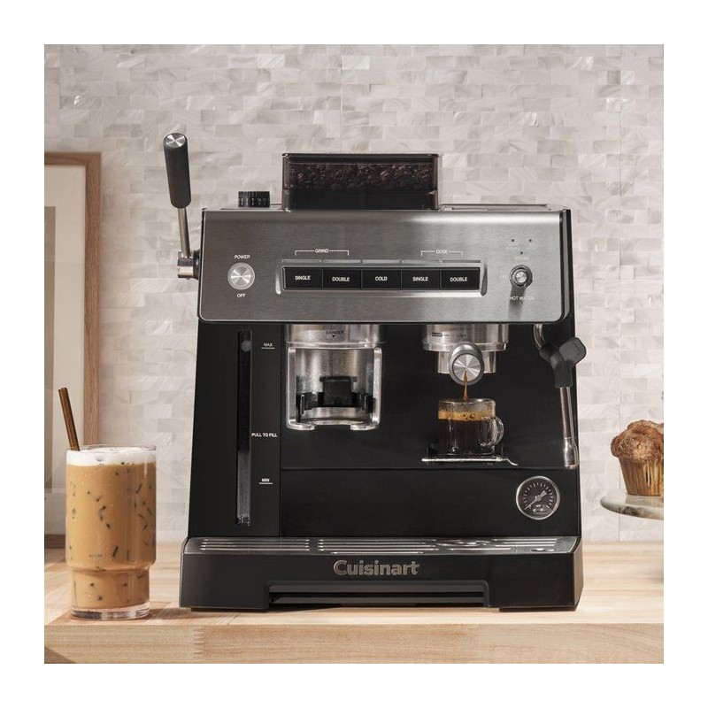 Machine expresso avec broyeur - CUISINART - Espresso Bar Grind & Brew