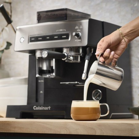 Machine expresso avec broyeur - CUISINART - Espresso Bar Grind & Brew EM640E - 20 bars
