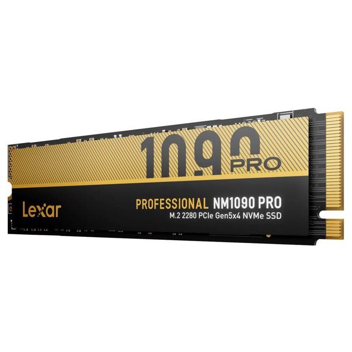LEXAR - NM1090 - Disque dur SSD - 1 To - M.2 2280 PCIe Gen 5x4 LEXAR - NM1090 - Disque dur SSD - 1 To - M.2 2280 PCIe Gen 5x4