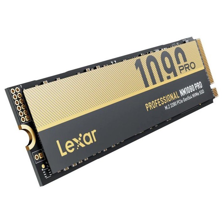 LEXAR - NM1090 - Disque dur SSD - 1 To - M.2 2280 PCIe Gen 5x4 LEXAR - NM1090 - Disque dur SSD - 1 To - M.2 2280 PCIe Gen 5x4