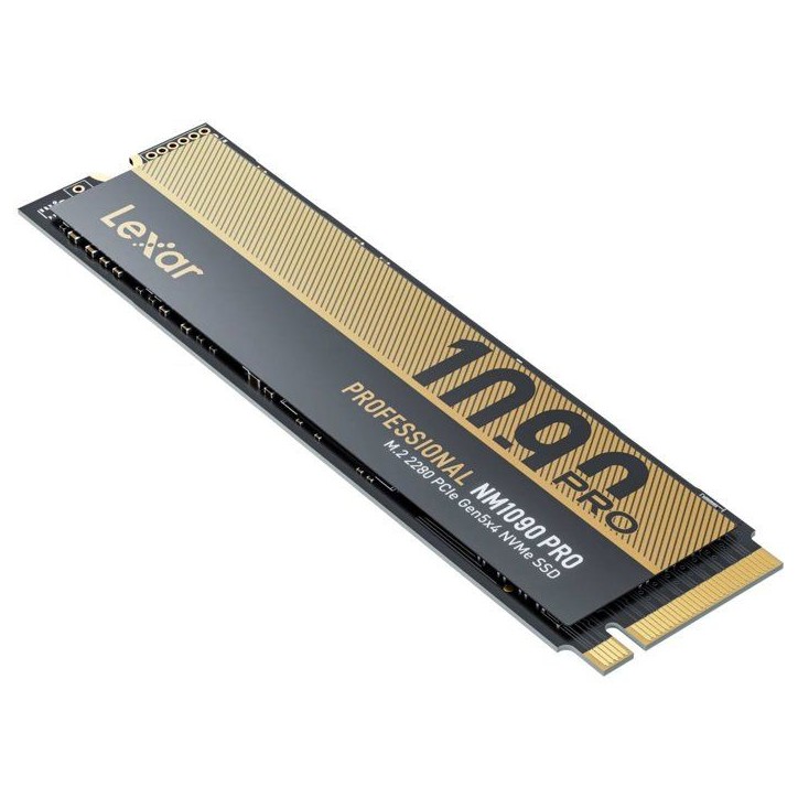 LEXAR - NM1090 - Disque dur SSD - 1 To - M.2 2280 PCIe Gen 5x4 LEXAR - NM1090 - Disque dur SSD - 1 To - M.2 2280 PCIe Gen 5x4