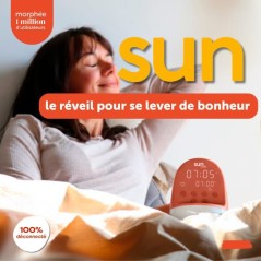 Réveil simulateur d'aube - MORPHEE - SUN - Pensées positives - Simulateur de crépuscule