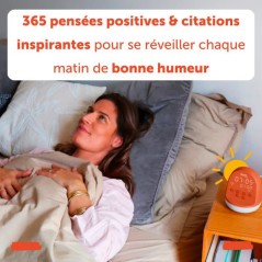 Réveil simulateur d'aube - MORPHEE - SUN - Pensées positives - Simul
