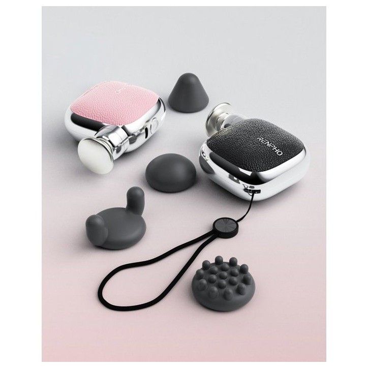 Pistolet de massage compact - RENPHO - Micro WMG16 - 4 intensités - Amplitude 6 mm - Noir Pistolet de massage compact - RENPHO - Micro WMG16 - 4 intensités - Amplitude 6 mm - Noir