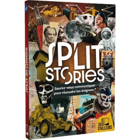 Jeu de société - PIXIEGAMES - Split Stories - Escape Game coopérati