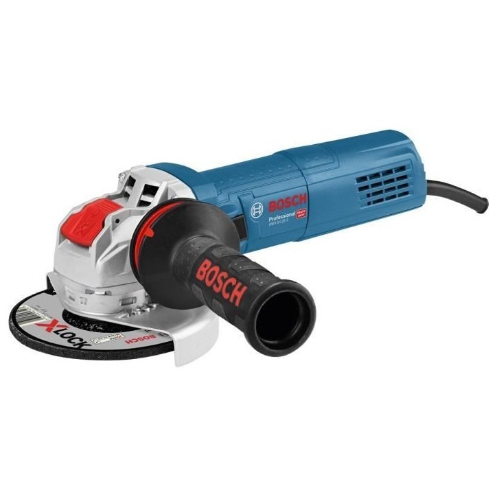 Meuleuse angulaire - BOSCH PROFESSIONAL - GWX 9-125 S - 900 W - Disque 125 mm - Alimentation électrique