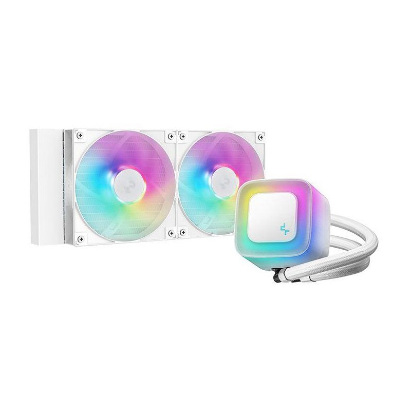 DEEPCOOL - LE240 - Watercooling AIO - 240 mm - Blanc - ARGB