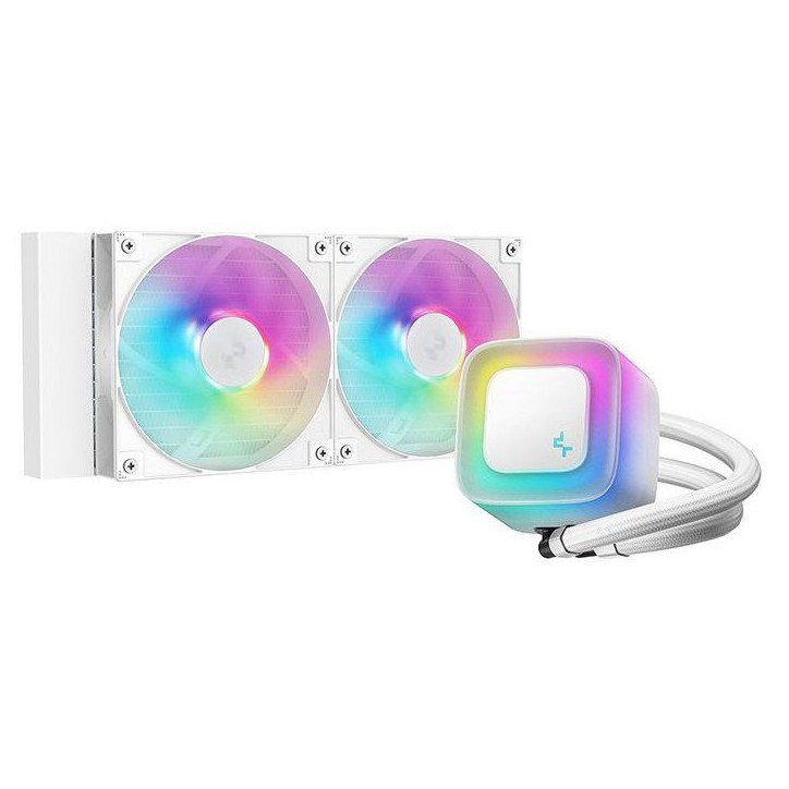DEEPCOOL - LE240 - Watercooling AIO - 240 mm - Blanc - ARGB