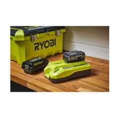 Chargeur ultra rapide double port - RYOBI - RC1836112 - Compatible 18V