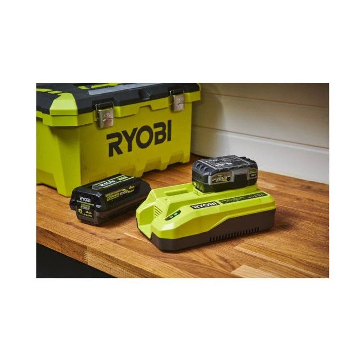 Chargeur ultra rapide double port - RYOBI - RC1836112 - Compatible 18V/36V Chargeur ultra rapide double port - RYOBI - RC1836112 - Compatible 18V/36V