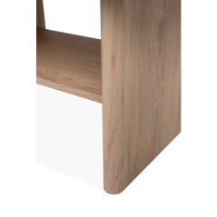 Table basse - Arrondie - Chene Jackson - Moderne et élégant - GENF 5
