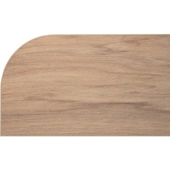 Table basse - Arrondie - Chene Jackson - Moderne et élégant - GENF 5