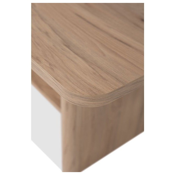 Table basse - Arrondie - Chene Jackson - Moderne et élégant - GENF 55B Table basse - Arrondie - Chene Jackson - Moderne et élégant - GENF 55B