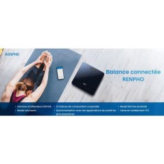 Pese-personne impédancemetre connecté - RENPHO - Elis 2 A016 - Bluet