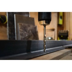 Coffret forets métal HSS-G Cobalt RX - RYOBI - RARXHGC10 - 10 forets