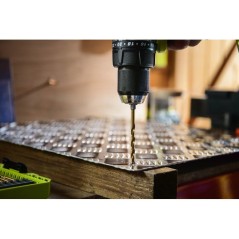 Coffret forets métal HSS-G Cobalt RX - RYOBI - RARXHGC10 - 10 forets