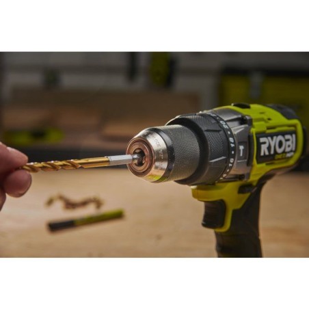 Coffret forets métal HSS-G RX - RYOBI - RARXHG13 - 13 forets - Ø1 a 10 mm - Compatible LINK