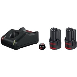 Pack de 2 batteries GBA 12V 2.0Ah et un chargeur GAL 12V-40 en boite c