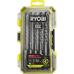 Coffret forets SDS+ béton RX - RYOBI - RARXSDS5 - 5 forets - Ø5,5 a