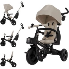 Tricycle Kinderkraft AVEO 2 PLUS évolutif 6 fonctions siege pivotant