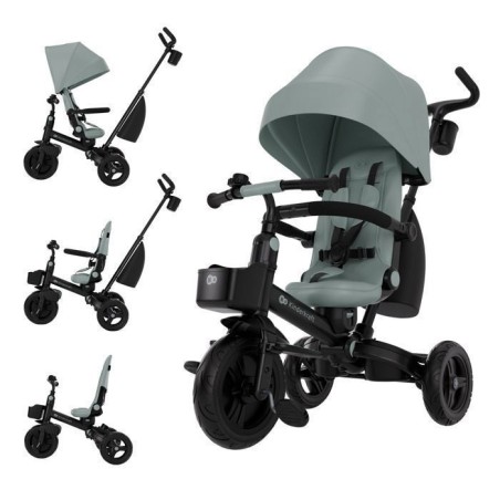 Tricycle Kinderkraft AVEO 2 PLUS évolutif 6 en 1 siege pivotant 360°