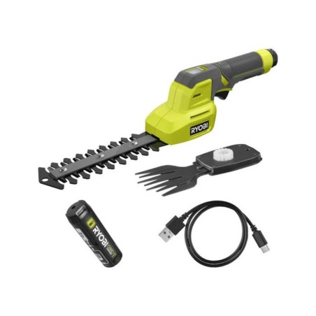 Cisaille a gazon et sculpteur de végétaux - RYOBI - RY4CGSA-120 - 4V