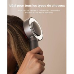 Brosse de massage cuir chevelu - RENPHO - R-WMC01 - LED rouge - Applic