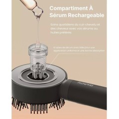 Brosse de massage cuir chevelu - RENPHO - R-WMC01 - LED rouge - Applic