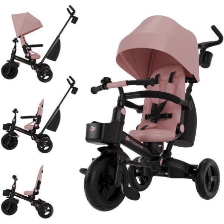 Tricycle Kinderkraft AVEO 2 PLUS évolutif pliable 6 fonctions siege r