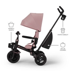 Tricycle Kinderkraft AVEO 2 PLUS évolutif pliable 6 fonctions siege r