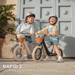 Draisienne - KINDERKRAFT - RAPID 2 - magnésium - léger - noir