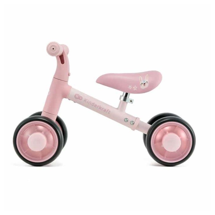 Draisienne Kinderkraft CUTIE FLASH 4 roues LED selle réglable roues EVA ABEC-7 mini vélo enfant Rose Draisienne Kinderkraft CUTIE FLASH 4 roues LED selle réglable roues EVA ABEC-7 mini vélo enfant Rose