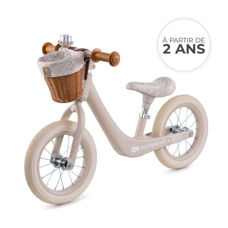 Draisienne - KINDERKRAFT - RAPID 2 - magnésium - léger - désert