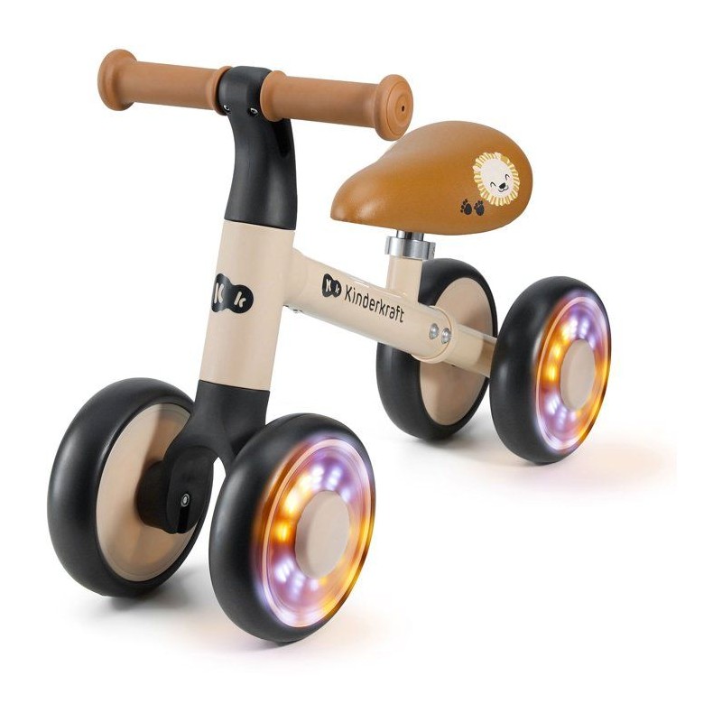 Draisienne - KINDERKRAFT - CUTIE FLASH - 4 roues - LED