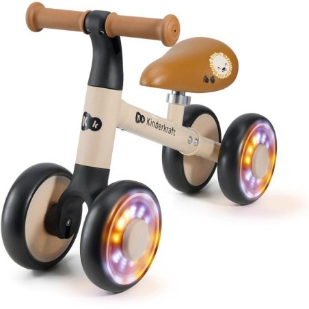 Draisienne - KINDERKRAFT - CUTIE FLASH - 4 roues - LED