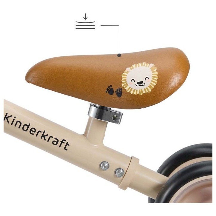 Draisienne - KINDERKRAFT - CUTIE FLASH - 4 roues - LED