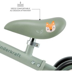 Tricycle - KINDERKRAFT - CUTIE FLASH - 4 roues - LED - vert