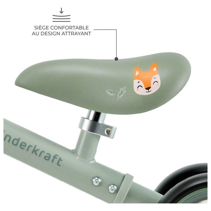 Tricycle - KINDERKRAFT - CUTIE FLASH - 4 roues - LED - vert