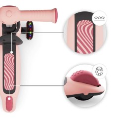 Trottinette Kinderkraft HALLEY 2 2 en 1 avec siege amovible guidon ré