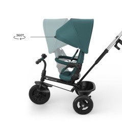 Tricycle Kinderkraft ASTON 2 PLUS avec guidon parental évolutif 6 en