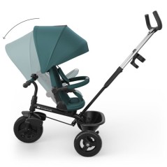 Tricycle Kinderkraft ASTON 2 PLUS avec guidon parental évolutif 6 en