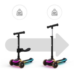 Trottinette 2 en 1 (siege) - KINDERKRAFT - RAKET UP - Siege réglable