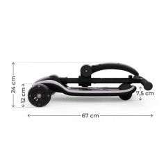 Trottinette 2 en 1 (siege) - KINDERKRAFT - RAKET UP - Siege réglable