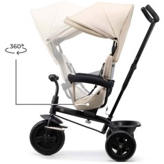 Tricycle Kinderkraft FREEWAY 2 5 en 1 Évolutif Siege Rotatif 360° Po