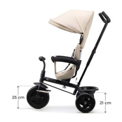 Tricycle Kinderkraft FREEWAY 2 5 en 1 Évolutif Siege Rotatif 360° Po