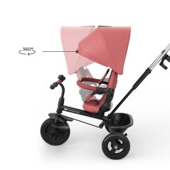 Tricycle Kinderkraft ASTON 2 PLUS évolutif 6 en 1 siege pivotant 360
