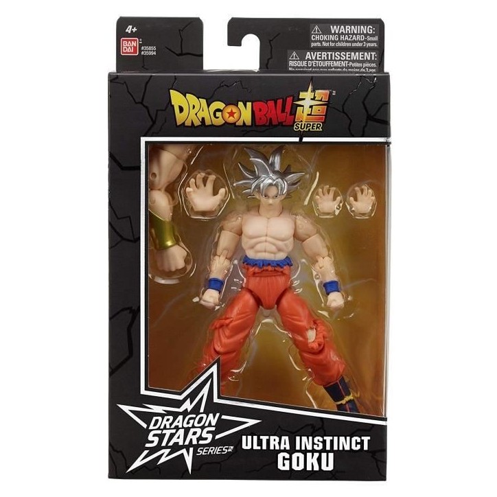 Figurine Dragon Ball 17cm - BANDAI - Goku + Broly Part. 1 - Ultra Instinct Figurine Dragon Ball 17cm - BANDAI - Goku + Broly Part. 1 - Ultra Instinct