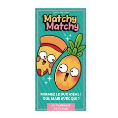 Cocktail Games - Matchy Matchy - Jeu d'ambiance drôle - Party game Famille et amis - Des 10 ans - 3 a 8 joueurs - 30 min - VF