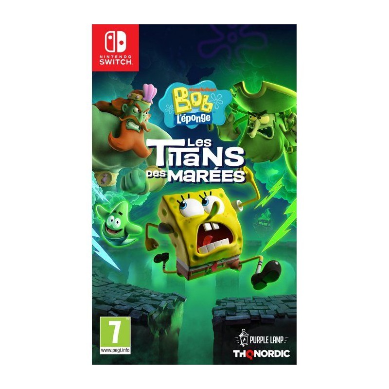 Bob L'éponge Les Titans des Marées - JEU SWITCH